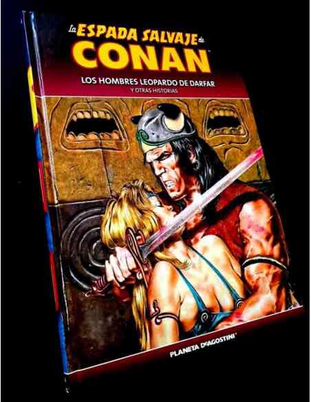 EXCELENTE ESTADO LA ESPADA SALVAJE DE CONAN 34 LOS HOMBRES LEOPARDO DE DARFAR PLANETA TOMO