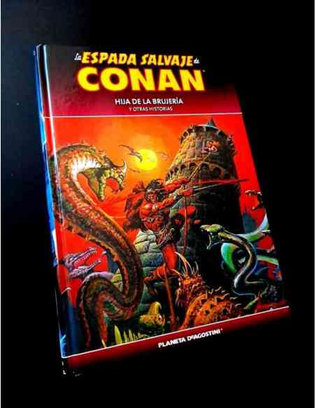 EXCELENTE ESTADO LA ESPADA SALVAJE DE CONAN 10 HIJA DE LA BRUJERIA PLANETA TOMO