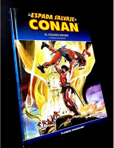 EXCELENTE ESTADO LA ESPADA SALVAJE DE CONAN 2 EL COLOSO NEGRO COMICS PLANETA TOMO
