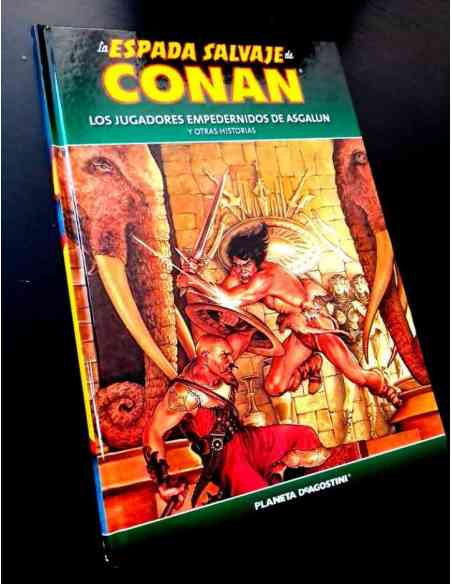 DE KIOSCO LA ESPADA SALVAJE DE CONAN 30 LOS JUGADORES EMPEDERNIDOS DE ASGALUN TOMO PLANETA