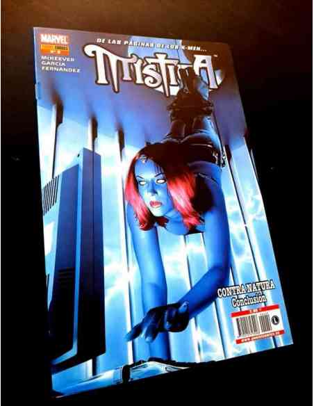 CASI EXCELENTE ESTADO MISTICA 9 COMICS PANINI MARVEL