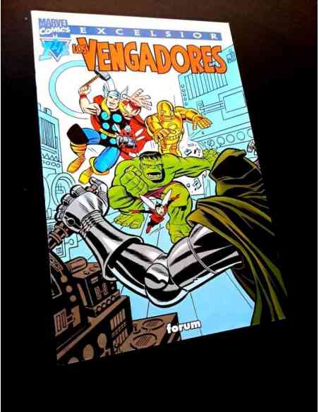 EXCELENTE ESTADO LOS VENGADORES 1 1/2 EXCELSIOR COMICS FORUM MARVEL