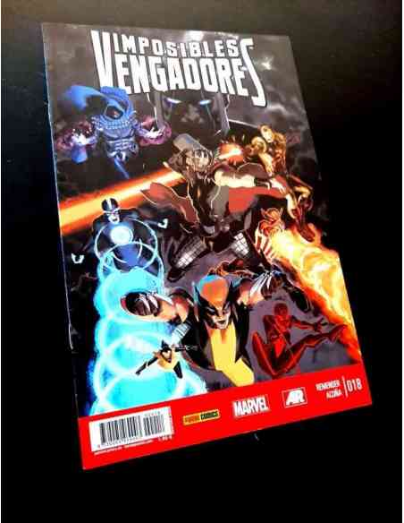 CASI EXCELENTE ESTADO IMPOSIBLES VENGADORES 18 COMICS PANINI MARVEL