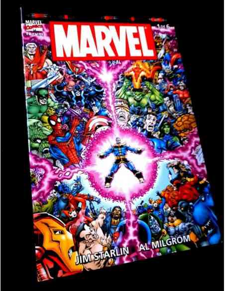 EXCELENTE ESTADO UNIVERSO MARVEL EL FIN 1 COMICS PANINI