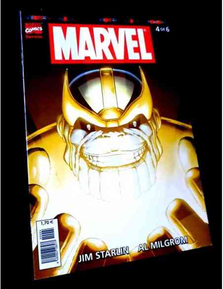 EXCELENTE ESTADO UNIVERSO MARVEL EL FIN 4 COMICS PANINI