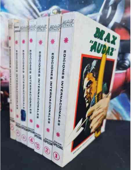 SUELTOS PREGUNTAR MUY NUEVOS MAX AUDAZ VENDO COMPLETA TACO COMICS EDICIONES INTERNACIONALES VERTICE