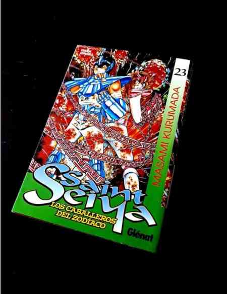 CASI EXCELENTE ESTADO SAINT SEIYA 23 LOS CABALLEROS DEL ZODIACO GLENAT MANGA
