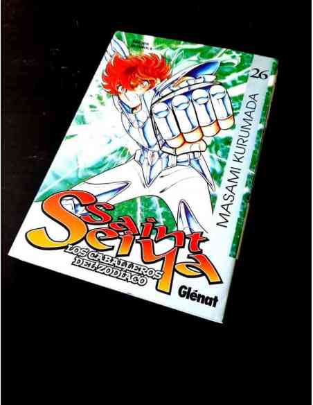 CASI EXCELENTE ESTADO SAINT SEIYA 26 LOS CABALLEROS DEL ZODIACO GLENAT MANGA