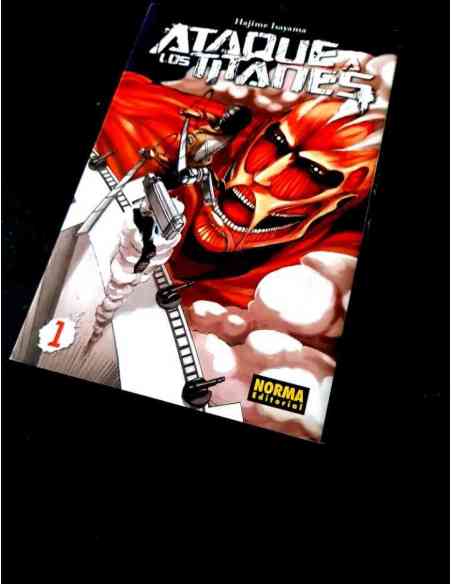 CASI EXCELENTE ESTADO ATAQUE A LOS TITANES 1 SHINGEKI NO KYOJIN MANGA NORMA