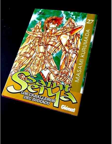 CASI EXCELENTE ESTADO SAINT SEIYA 27 LOS CABALLEROS DEL ZODIACO GLENAT MANGA