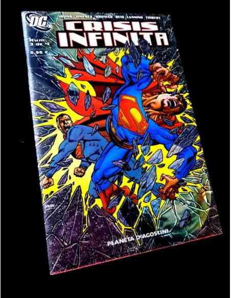 EXCELENTE ESTADO CRISIS INFINITA 3 COMICS PLANETA