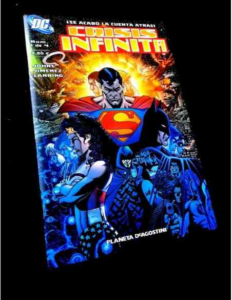 EXCELENTE ESTADO CRISIS INFINITA 1 COMICS PLANETA