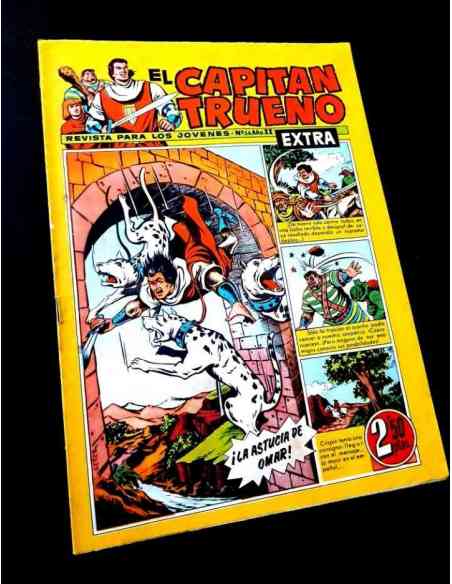 MUY BUEN ESTADO EL CAPITAN TRUENO 56 AÑO II 2 EXTRA