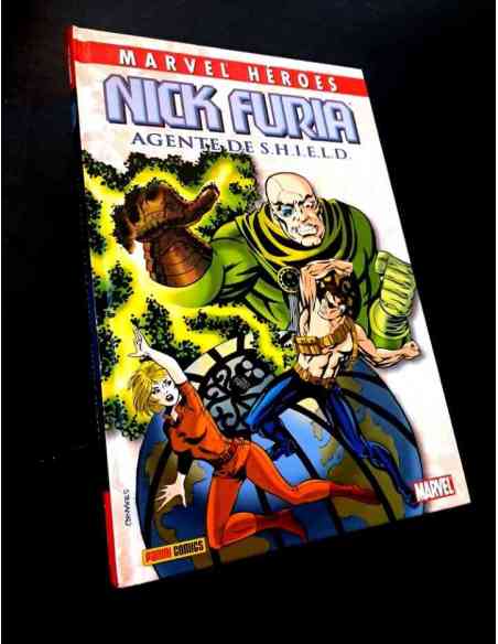 EXCELENTE ESTADO MARVEL HEROES 10 NICK FURIA AGENTE DE SHIELD COMICS PANINI