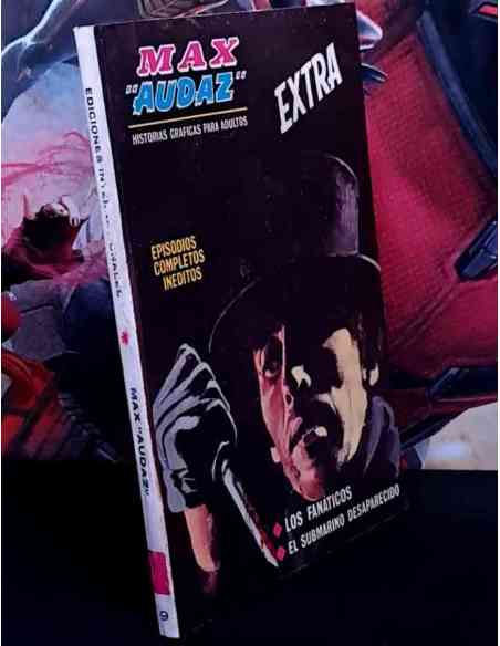 MAX AUDAZ 9 TACO MUY BUEN ESTADO TIENE EL CANTO ALGO ROZADO COMICS EDICIONES INTERNACIONALES VERTICE