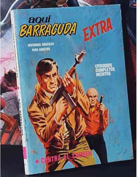 CASI EXCELENTE ESTADO AQUI BARRACUDA 7 TACO COMICS EDICIONES INTERNACIONALES VERTICE