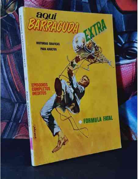 MUY BUEN ESTADO AQUI BARRACUDA 2 TACO COMICS EDICIONES INTERNACIONALES VERTICE