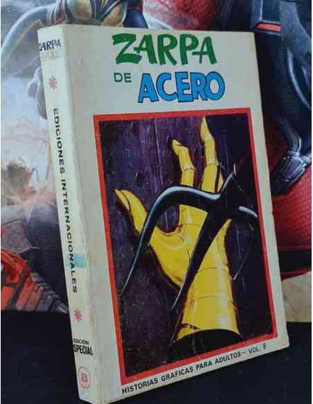 MUY BUEN ESTADO ZARPA DE ACERO 8 TACO EDICIONES INTERNACIONALES COMICS VERTICE