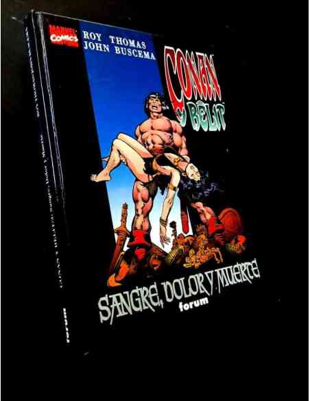 EXCELENTE ESTADO CONAN Y BELIT 3 SANGRE DOLOR Y MUERTE COMICS FORUM