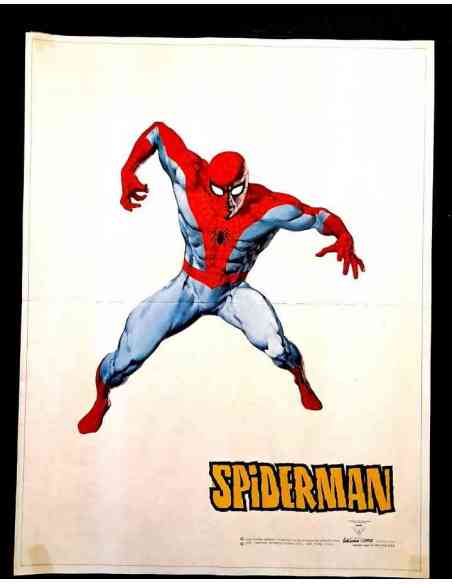 EXCELENTE ESTADO POSTER SPIDER-MAN SPIDERMAN VERTICE
