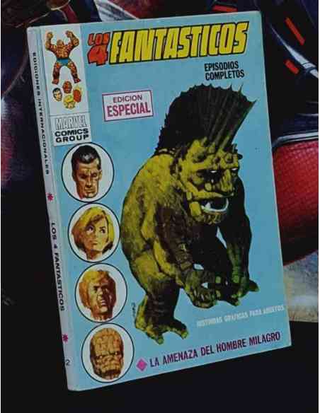 EXCELENTE ESTADO LOS 4 FANTASTICOS 2 TACO EDICIONES INTERNACIONALES VERTICE