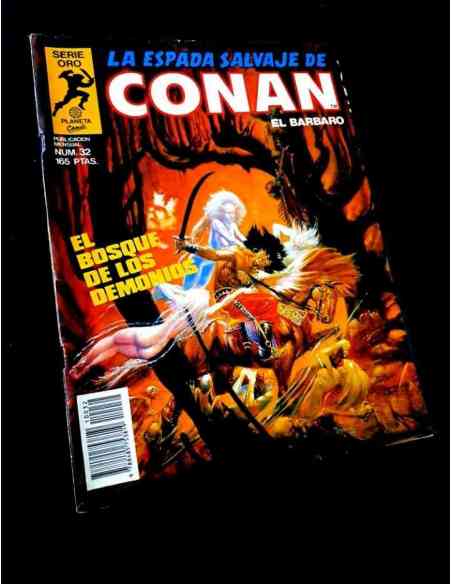 BUEN ESTADO LA ESPADA SALVAJE DE CONAN 32 SERIE ORO COMICS PLANETA