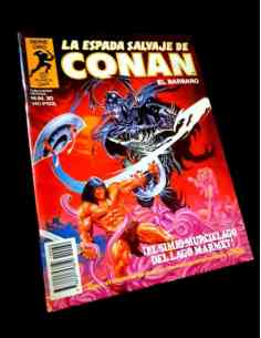 CASI EXCELENTE ESTADO LA ESPADA SALVAJE DE CONAN 30...