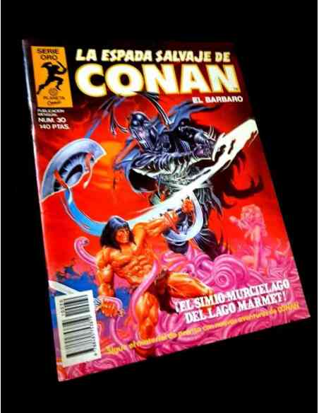 CASI EXCELENTE ESTADO LA ESPADA SALVAJE DE CONAN 30 COMICS PLANETA