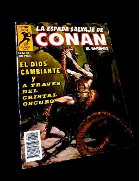 MUY BUEN ESTADO LA ESPADA SALVAJE DE CONAN 15 SERIE ORO COMICS PLANETA