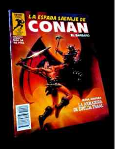 MUY BUEN ESTADO LA ESPADA SALVAJE DE CONAN 34 SERIE ORO...
