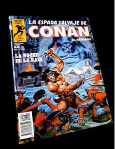 MUY BUEN ESTADO LA ESPADA SALVAJE DE CONAN 36 SERIE ORO...