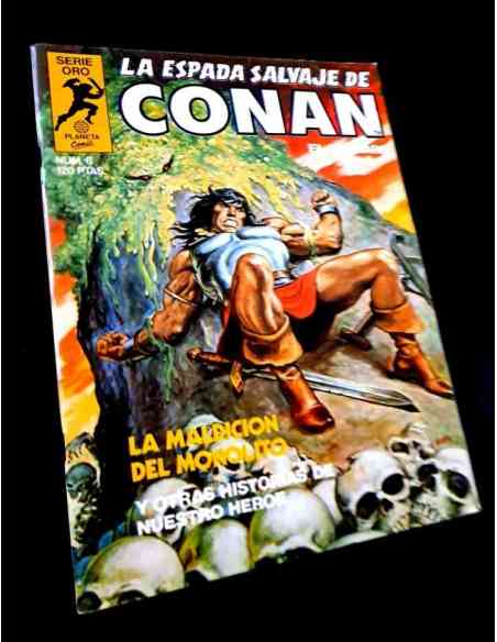 MUY BUEN ESTADO LA ESPADA SALVAJE DE CONAN 6 SERIE ORO COMICS PLANETA