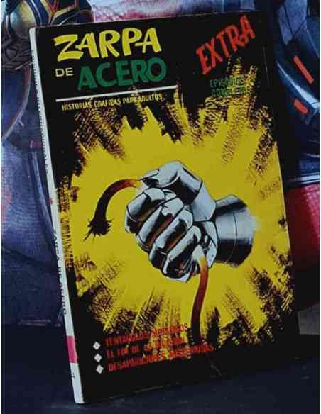 CASI EXCELENTE ESTADO ZARPA DE ACERO 4 TACO COMICS EDICIONES INTERNACIONALES VERTICE