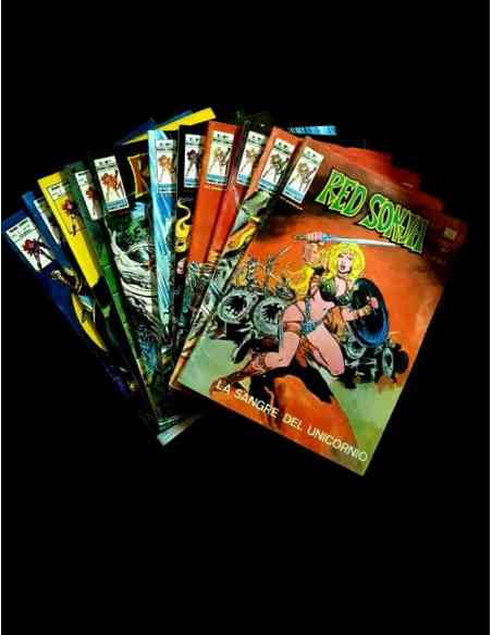 MUY BUEN ESTADO RED SONJA COLECCION COMPLETA MARVEL COMICS EDICIONES VERTICE