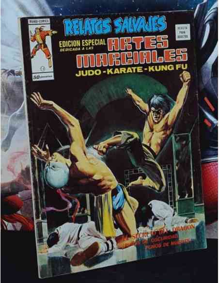 CASI EXCELENTE ESTADO RELATOS SALVAJES 14 KUNG FU MUNDI COMICS EDICIONES VERTICE