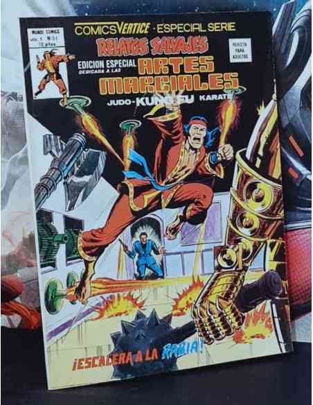 EXCELENTE ESTADO RELATOS SALVAJES 51 KUNG FU MUNDI COMICS EDICIONES VERTICE