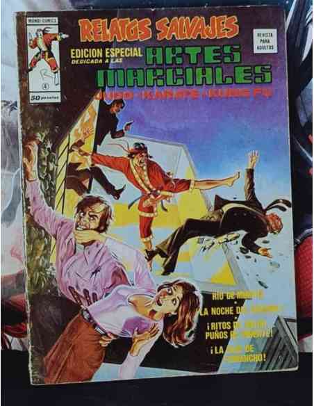 BUEN ESTADO RELATOS SALVAJES 4 KUNG FU MUNDI COMICS EDICIONES VERTICE