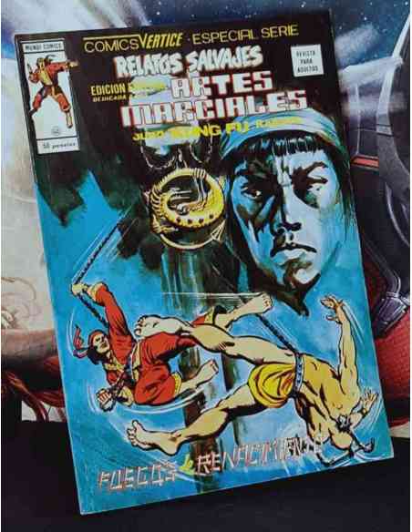 EXCELENTE ESTADO RELATOS SALVAJES 43 KUNG FU MUNDI COMICS EDICIONES VERTICE