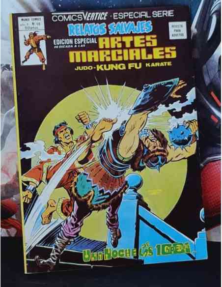 CASI EXCELENTE ESTADO RELATOS SALVAJES 46 KUNG FU MUNDI COMICS EDICIONES VERTICE