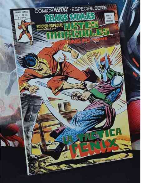 EXCELENTE ESTADO RELATOS SALVAJES 48 KUNG FU MUNDI COMICS EDICIONES VERTICE