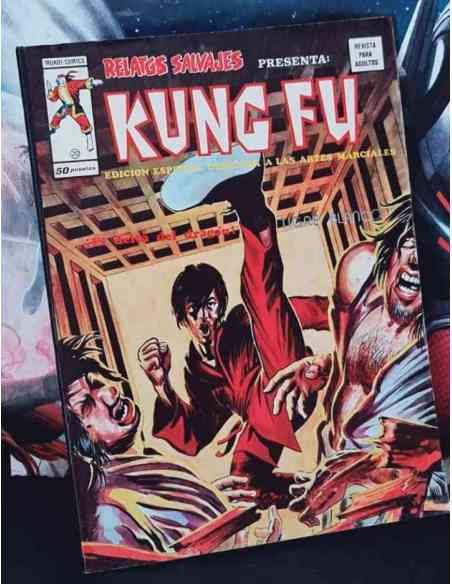EXCELENTE ESTADO RELATOS SALVAJES 20 KUNG FU MUNDI COMICS EDICIONES VERTICE