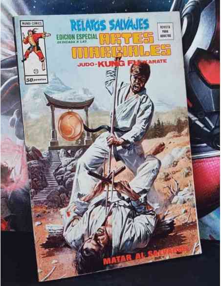 CASI EXCELENTE ESTADO RELATOS SALVAJES 25 KUNG FU MUNDI COMICS EDICIONES VERTICE