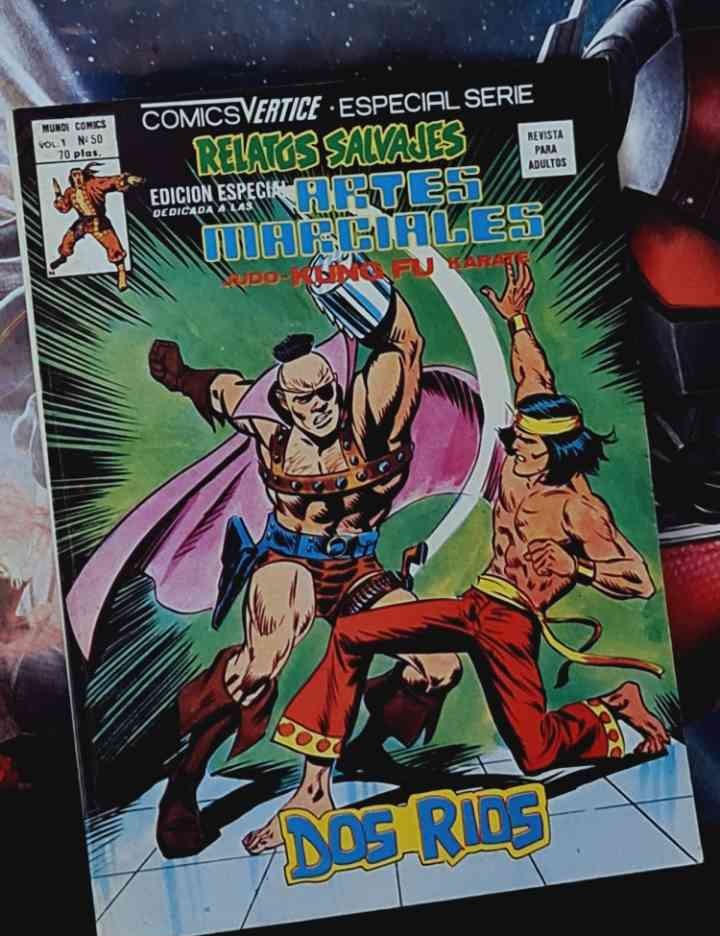 CASI EXCELENTE ESTADO RELATOS SALVAJES 50 KUNG FU MUNDI COMICS EDIC...
