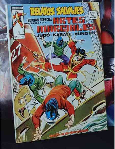CASI EXCELENTE ESTADO RELATOS SALVAJES 12 KUNG FU MUNDI COMICS EDICIONES VERTICE