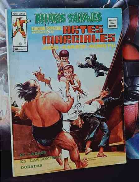 CASI EXCELENTE ESTADO RELATOS SALVAJES 10 KUNG FU MUNDI COMICS EDICIONES VERTICE