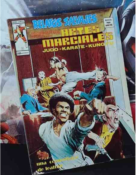 CASI EXCELENTE ESTADO RELATOS SALVAJES 8 KUNG FU MUNDI COMICS EDICIONES VERTICE
