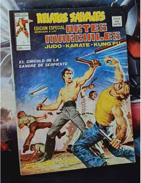 CASI EXCELENTE ESTADO RELATOS SALVAJES 7 KUNG FU MUNDI COMICS EDICIONES VERTICE