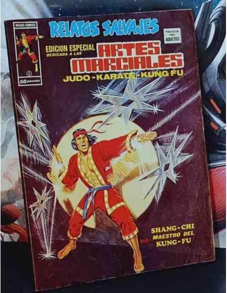 CASI EXCELENTE ESTADO RELATOS SALVAJES 1 KUNG FU MUNDI COMICS EDICIONES VERTICE