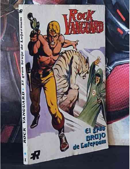 MUY BUEN ESTADO ROCK VANGUARD 1 EL GRAN BRUJO LUCIFERNUM EDITORIAL ROLLÁN