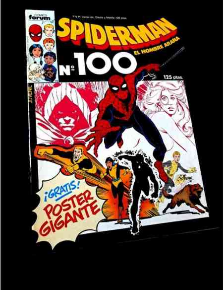 EXCELENTE ESTADO SPIDERMAN 100 SIN PÓSTER COMICS FORUM SPIDER-MAN